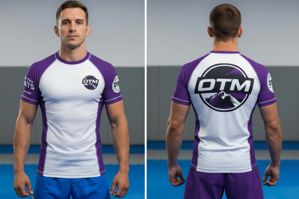 Purple OTM Rashguard Fully Purple