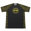 Rashguard preserving the original shape on a white background