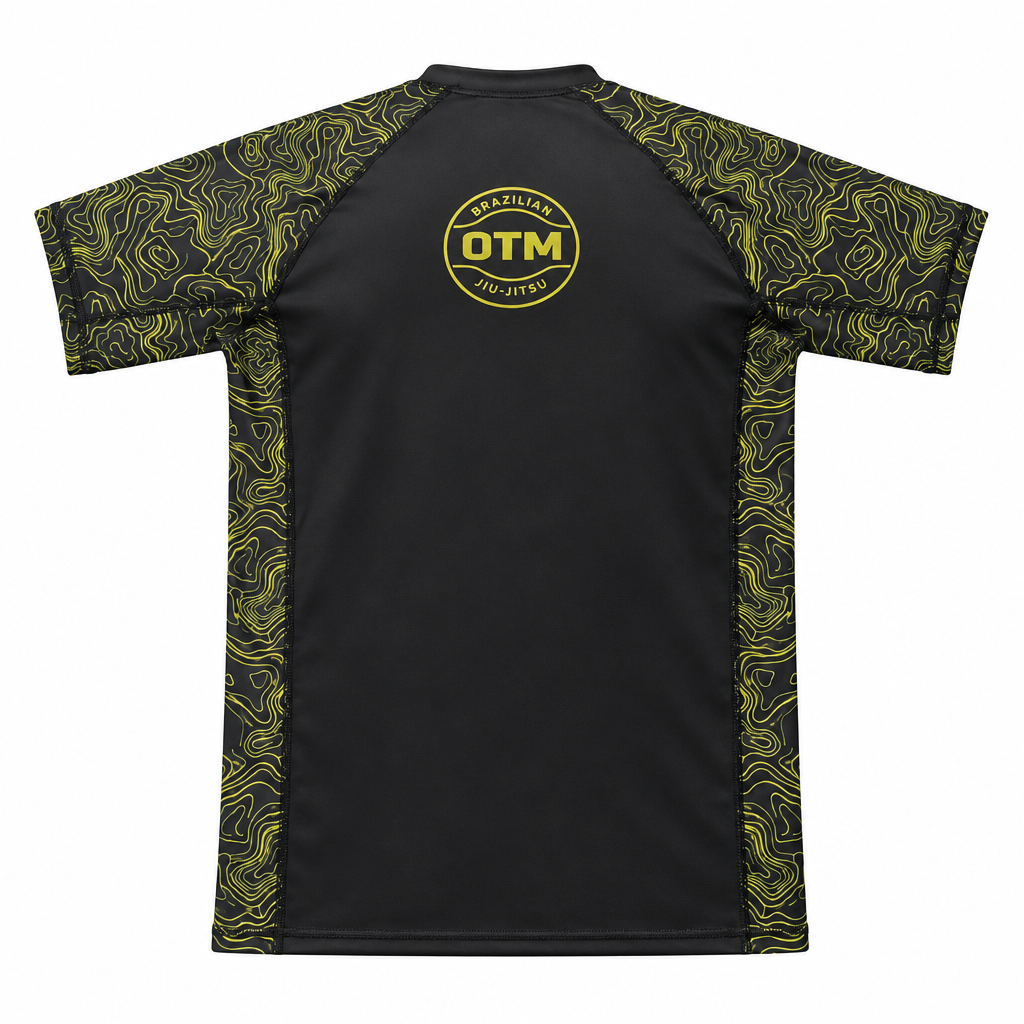 Rashguard with original shape on a white background