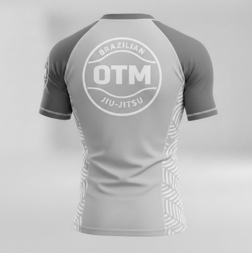 OTM BJJ FLOW GREY RASHGUARD