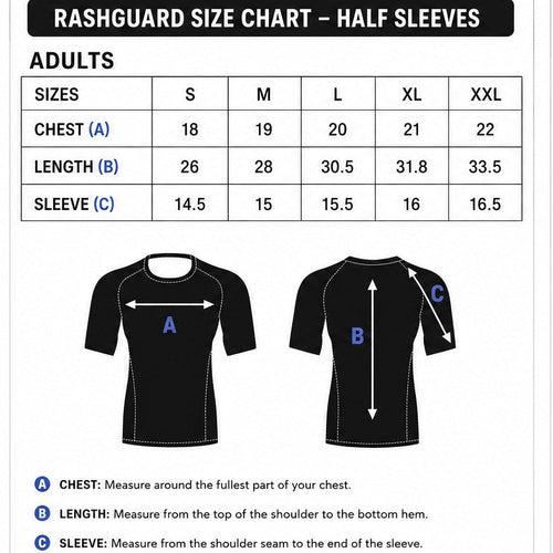 OTM BJJ FLOW NAVY RASHGUARD