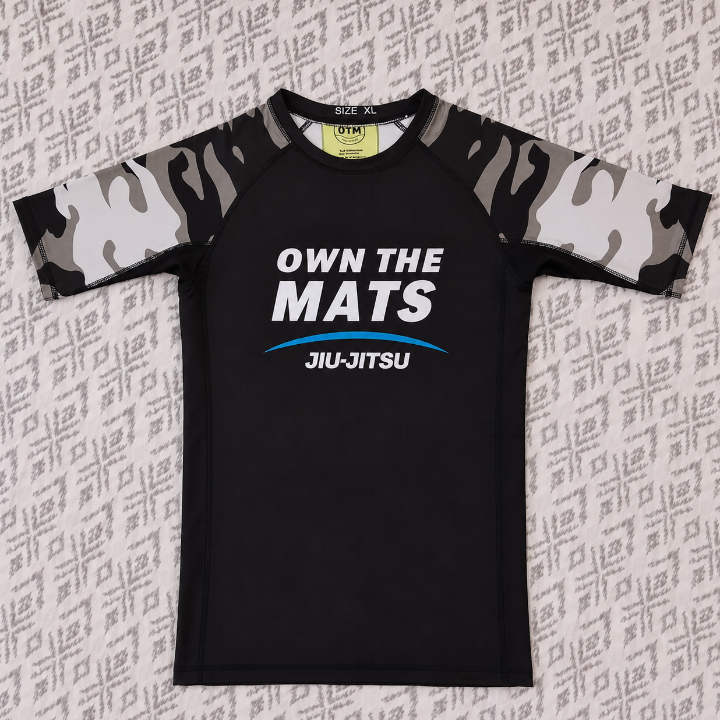 OTM FOUNDATION BJJ CAMMO RASHGUARD