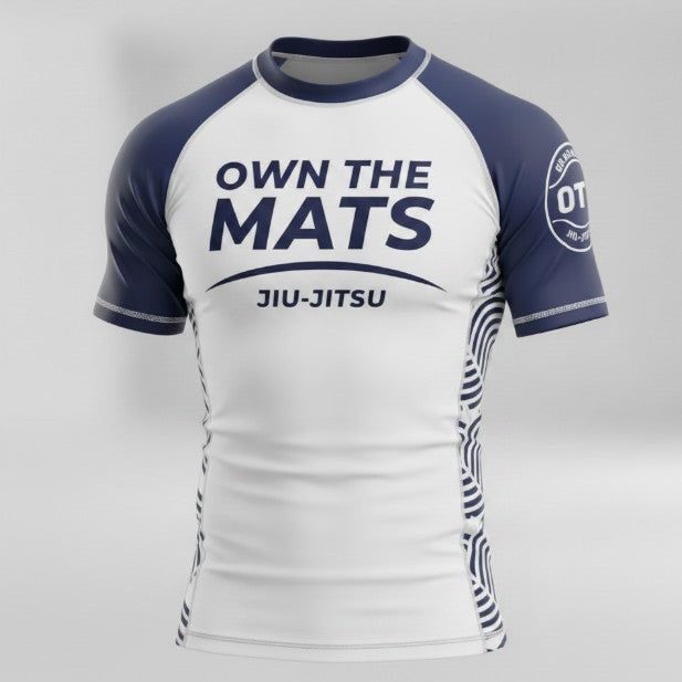 OTM BJJ FLOW NAVY RASHGUARD